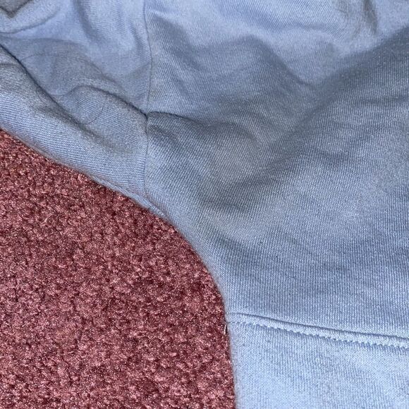 5/$25 DEAL VS PINK VARSITY QUARTER SNAP PULLOVER BLUE Sz Small - Picture 13 of 14